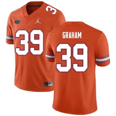 Men's Florida Gators #39 Fenley Graham NCAA Nike Orange Authentic Stitched College Football Jersey TTM1262EP